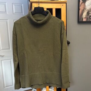 Lucky Brand Forest Green Knit Sweater